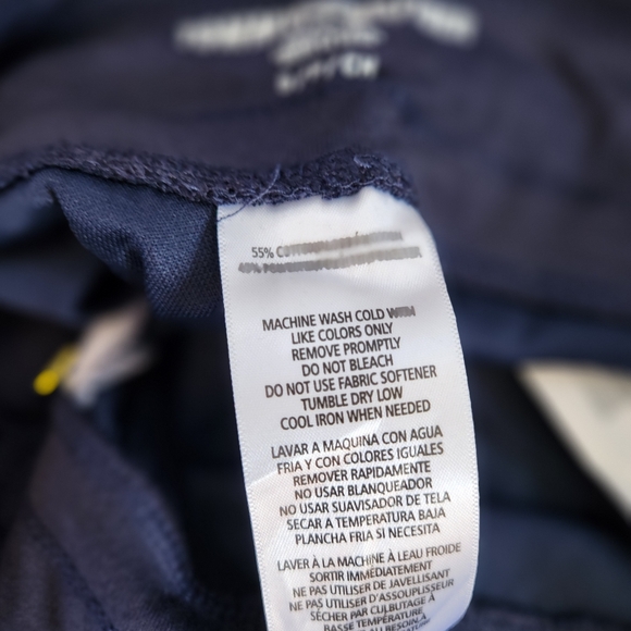 Tommy Hilfiger Navy Cotton blend joggers NWT sz S red and white stripe - Picture 8 of 10